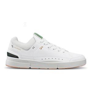 White / Green Men On THE ROGER Centre Court Sneakers | ZA_ON8030