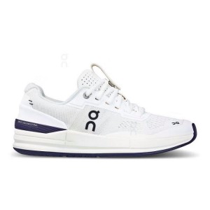 White / Navy Men On THE ROGER Pro Tennis Shoes | ZA_ON8956