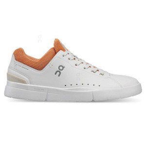 White / Orange Women On THE ROGER Advantage Sneakers | ZA_ON9082