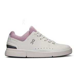 White / Pink Women On THE ROGER Advantage Sneakers | ZA_ON8530