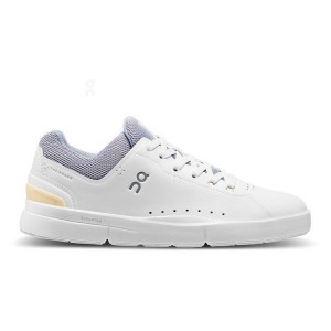 White / Purple Women On THE ROGER Advantage Sneakers | ZA_ON9075