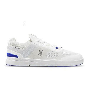 White / Royal Men On THE ROGER Spin Sneakers | ZA_ON9043