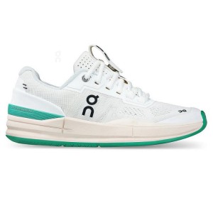 White / Turquoise Women On THE ROGER Pro Tennis Shoes | ZA_ON8738