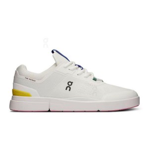 White / Yellow Men On THE ROGER Spin Sneakers | ZA_ON8270