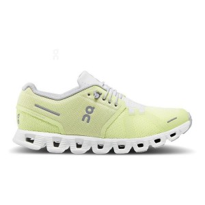 Yellow Women On Cloud 5 Sneakers | ZA_ON8974