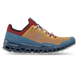 Yellow / Blue Women On Cloudultra Trail Running Shoes | ZA_ON8358